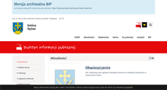 Desktop Screenshot of bip.hyzne.pl